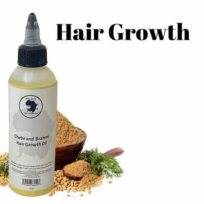 African Chebe and Brahmi Super Strength Hair Growth Oil Ebony's Beauty Hair and Skin Care', and 'All Hair Types