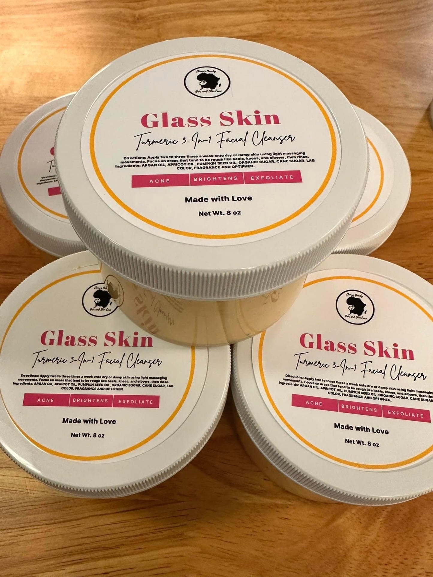 Glass Skin Turmeric 3-In-1 Facial Cleanser