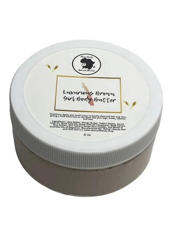 Brown Girl Body Butter – 8 oz | Ebony's Beauty Hair & Skin Care
