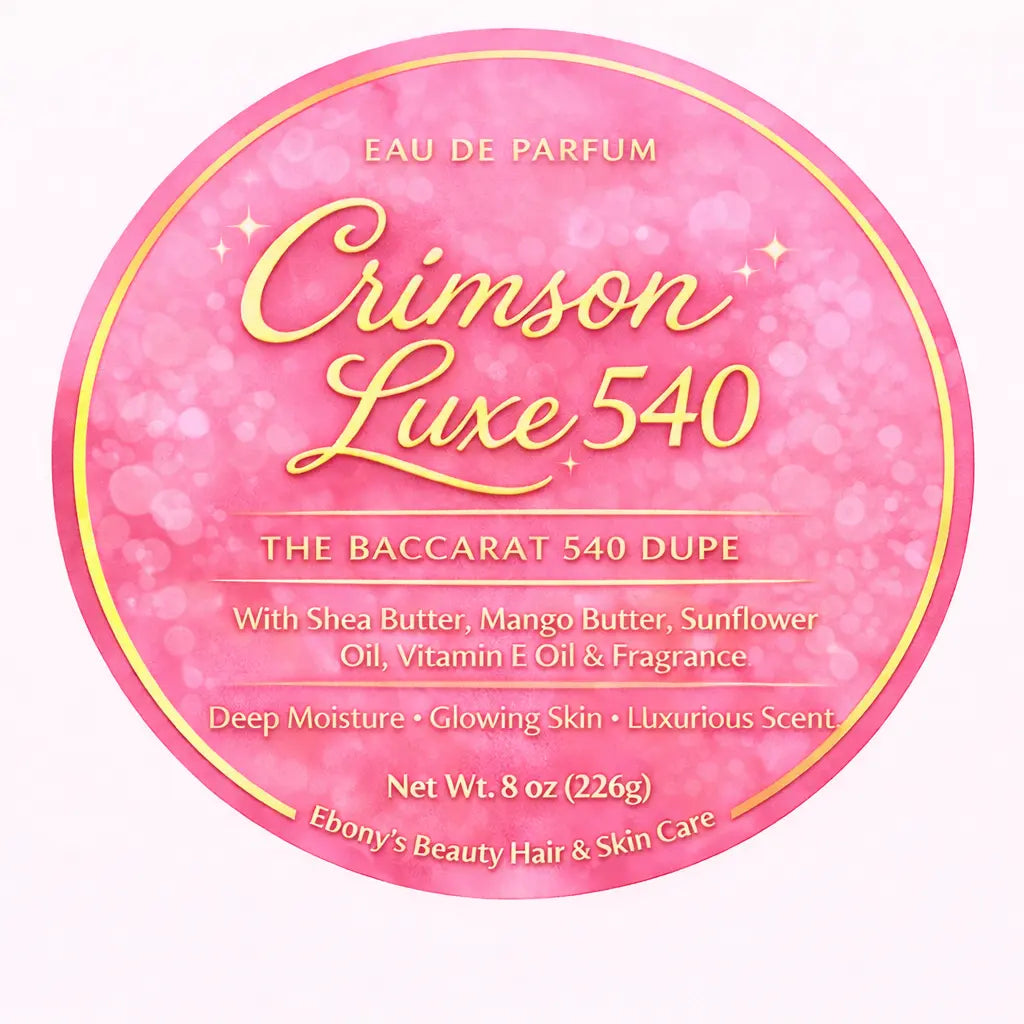Crimson Luxe 540 Body Butter – 8 oz | Ebony's Beauty Hair & Skin Care