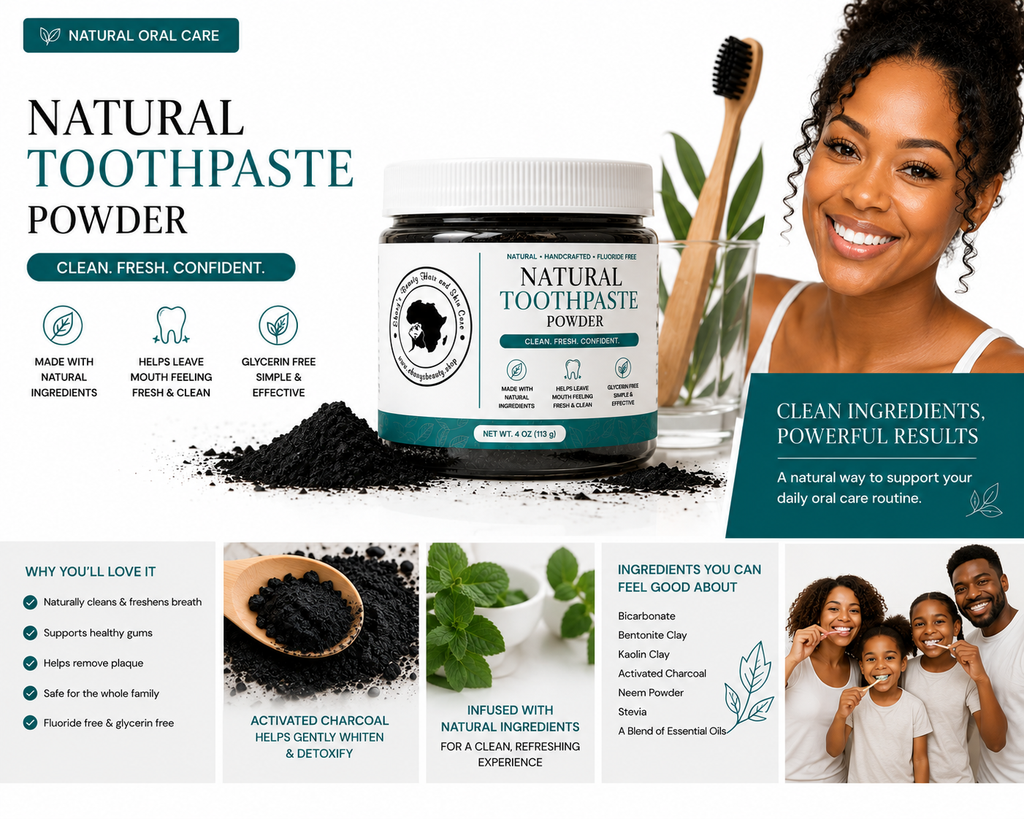 Natural Toothpaste Powder