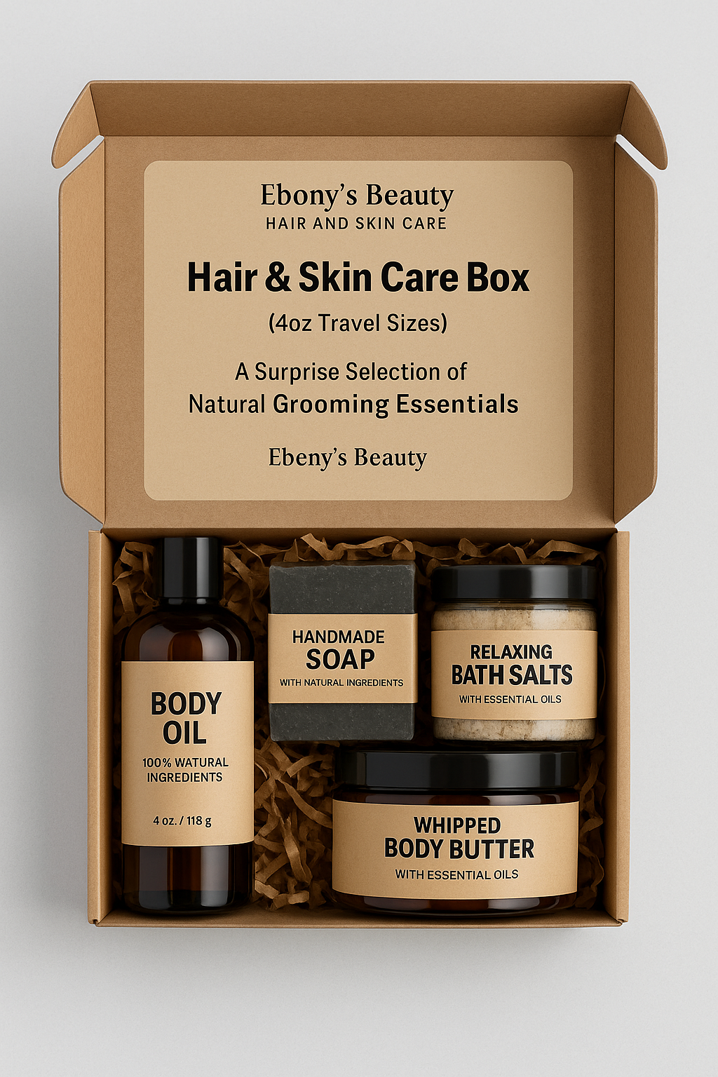 Men's Self  Care Grooming Box