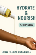 GLOW HERBAL UNSCENTED BODY OIL
