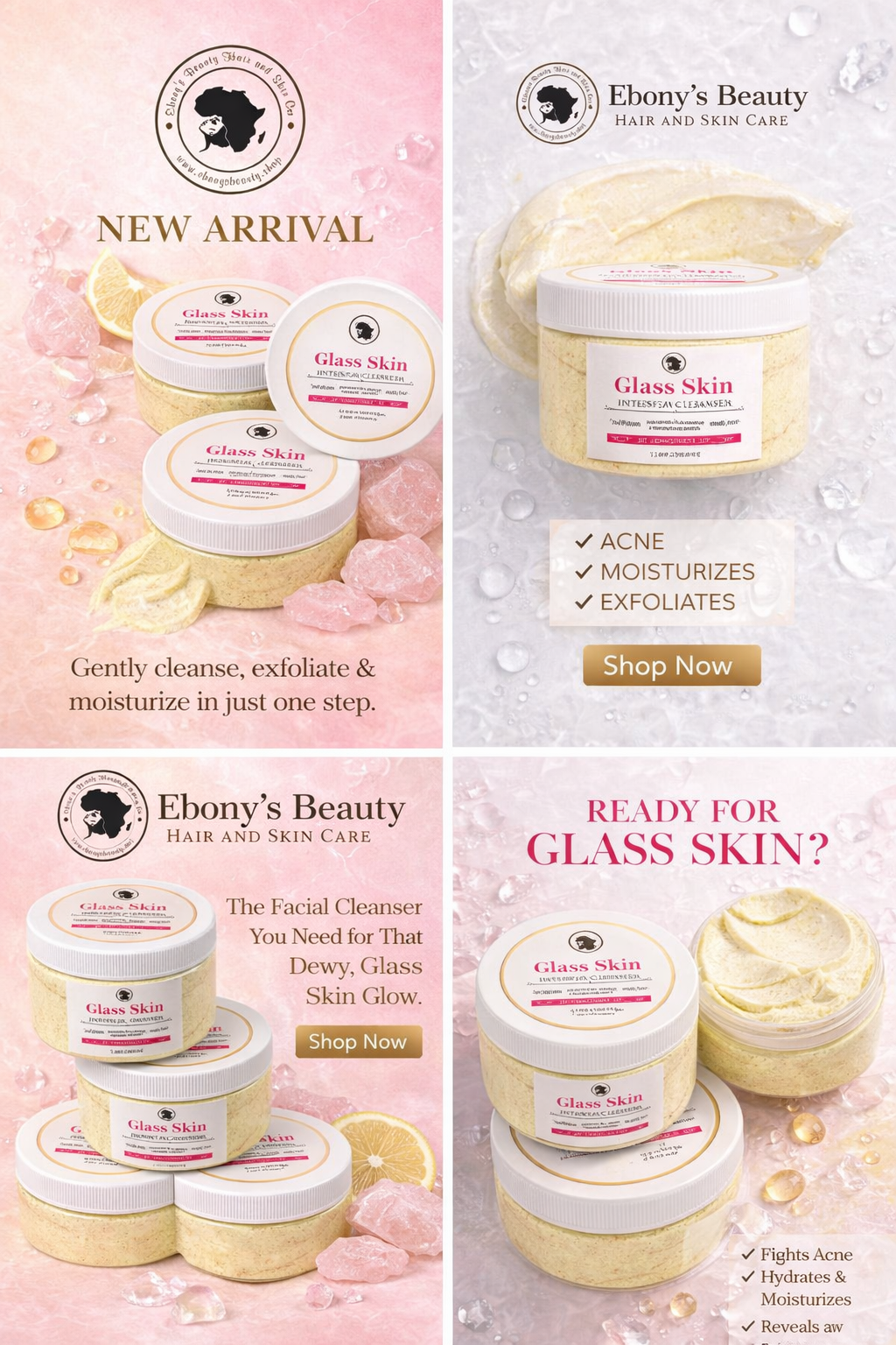 Glass Skin Turmeric 3-In-1 Facial Cleanser