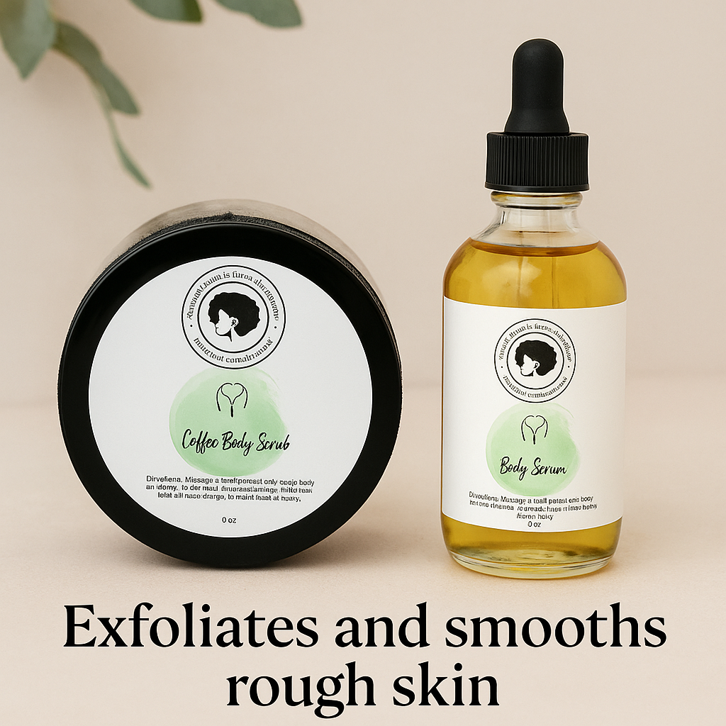 Booty Scrub Kit – Exfoliate, Firm & Glow Naturally