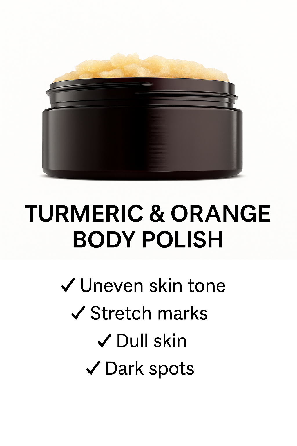 Turmeric and Orange Body Scrub