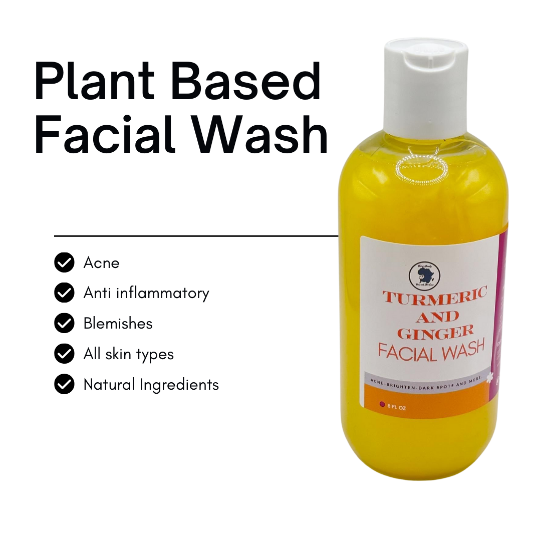 Turmeric and Ginger Foaming Facial Wash
