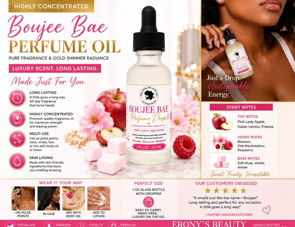 BOUJEE BAE PERFUME OIL – additional product view by Ebony’s Beauty