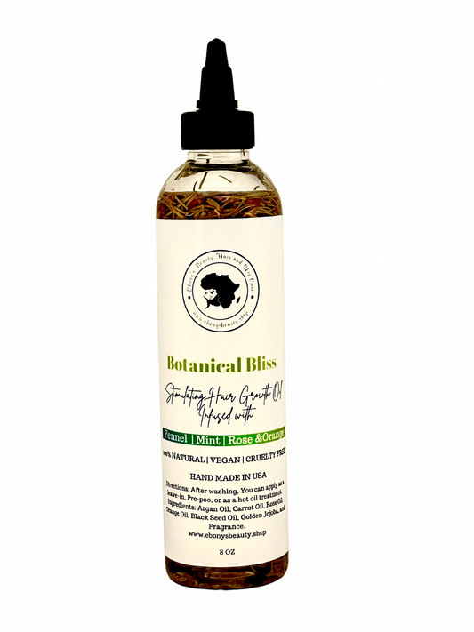 "Botanic Bliss Hair Growth Oil