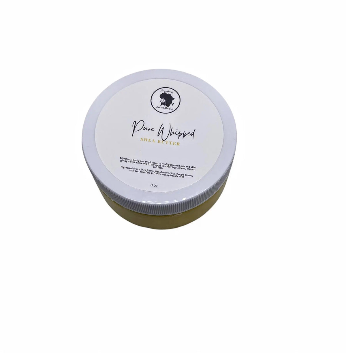 Pure Whipped Shea Butter lifestyle image | Ebony's Beauty Hair & Skin Care