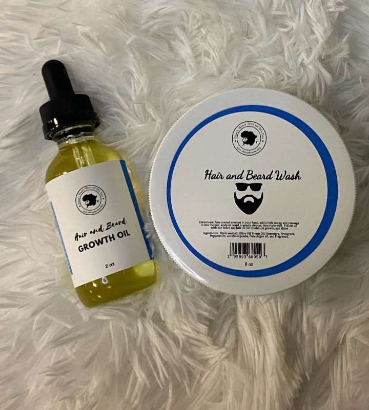 Men's Beard Oil and Wash Bundle