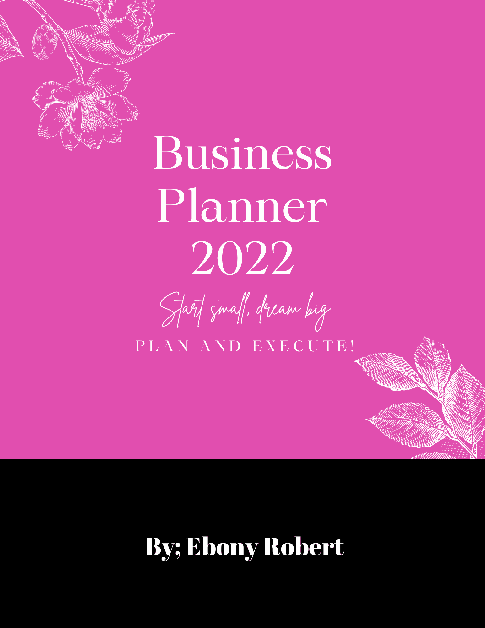 Business Planner Template Bundle