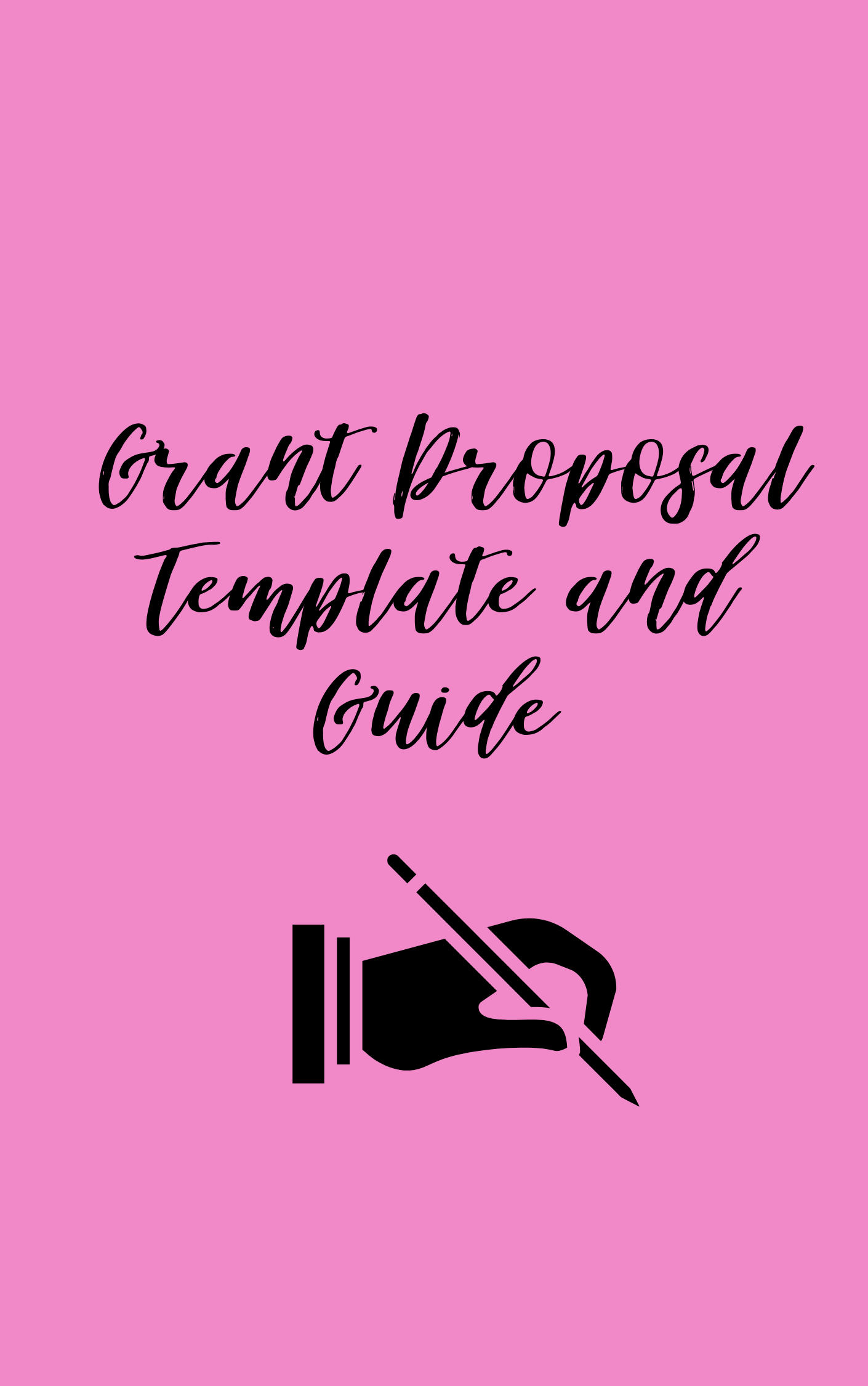 Grant Proposal Template - Ebony's Beauty Hair and Skin Care LLC