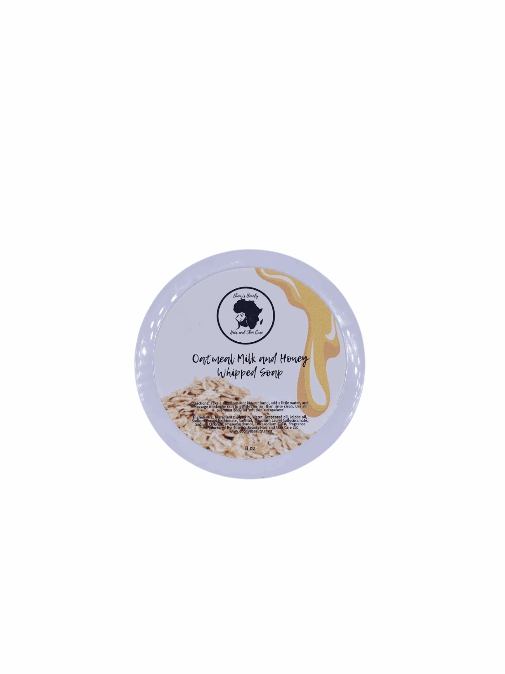 OATMEAL MILK AND HONEY WHIPPED SOAP