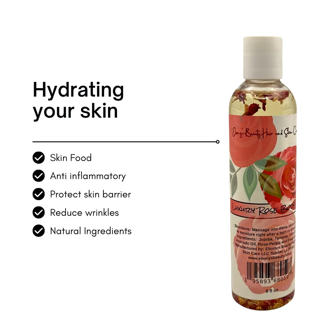 Rose Infused Hydrating Luxury Body Oil secondary image