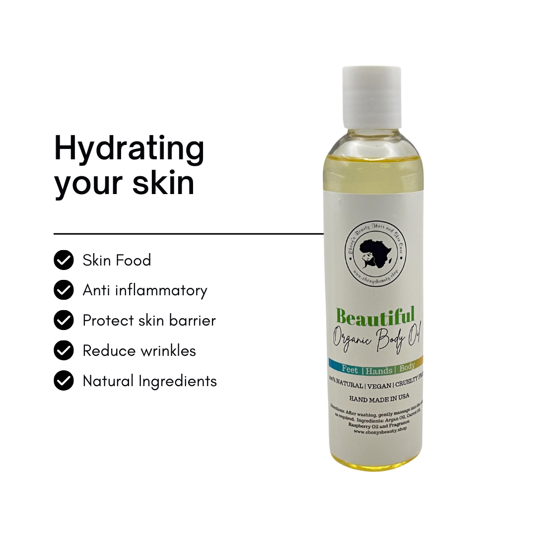 BEAUTIFUL MOISTURIZING BATH AND BODY OIL