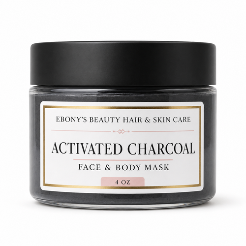 Activated Charcoal Face and Body Mask by Ebony's Beauty Hair & Skin Care