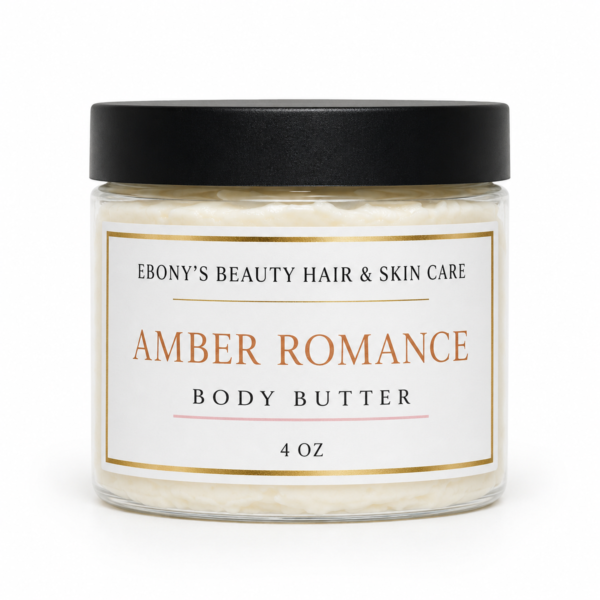Amber Romance Body Butter by Ebony's Beauty Hair & Skin Care