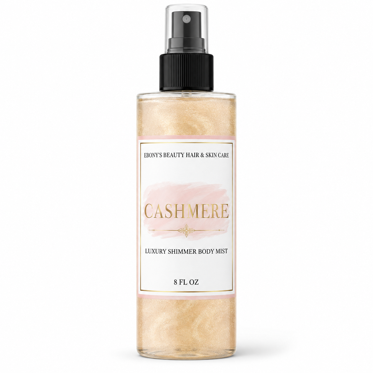 Cashmere Luxury Shimmer Body Mist by Ebony's Beauty Hair & Skin Care