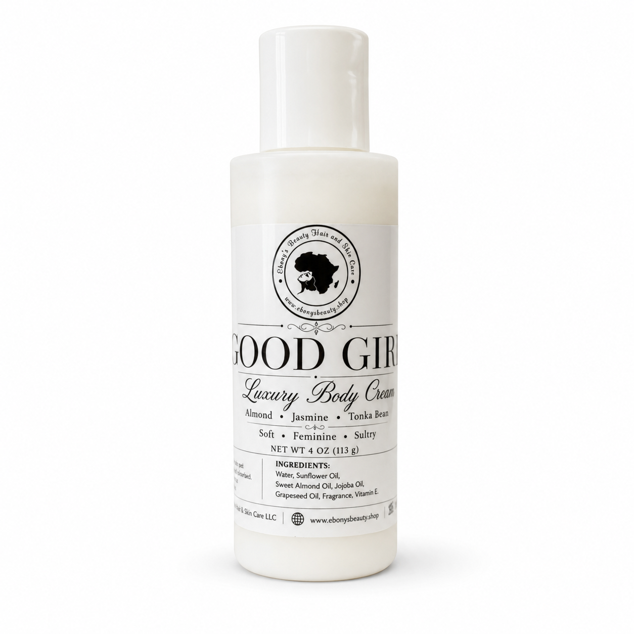 Good Girl Luxury Body Cream 4 oz by Ebony's Beauty Hair & Skin Care
