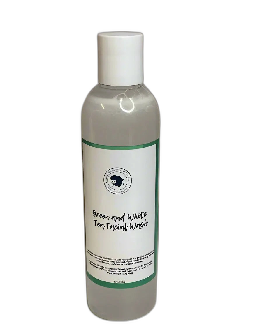Green & White Tea Facial Wash by Ebony's Beauty Hair & Skin Care