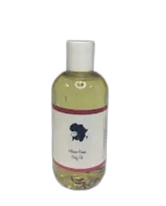 Hibiscus and Guava Body Oil – 8 oz on white background