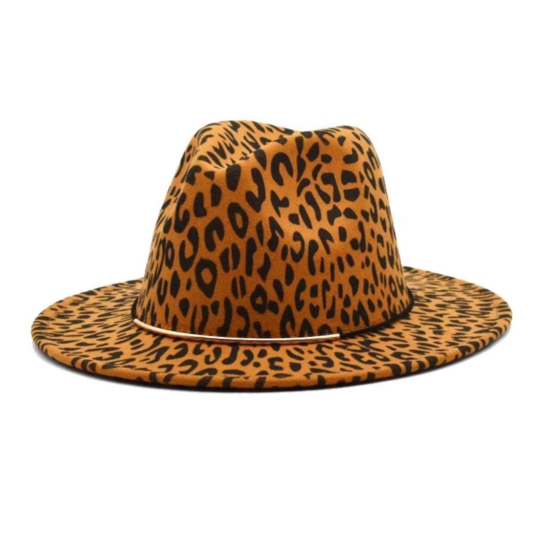 Caramel Brown Fedora Hat