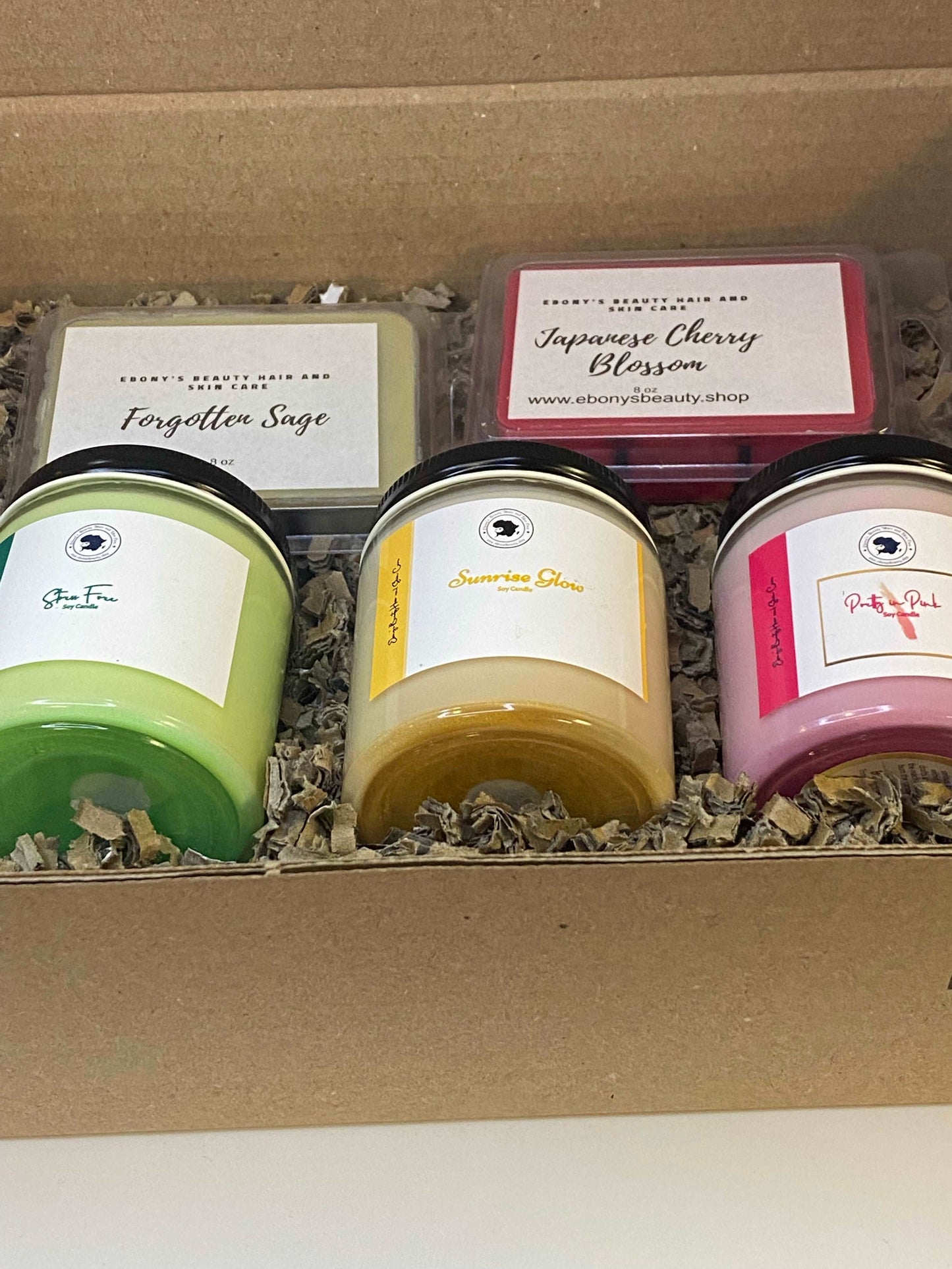 CANDLE AND WAX MELTS GIFT SET