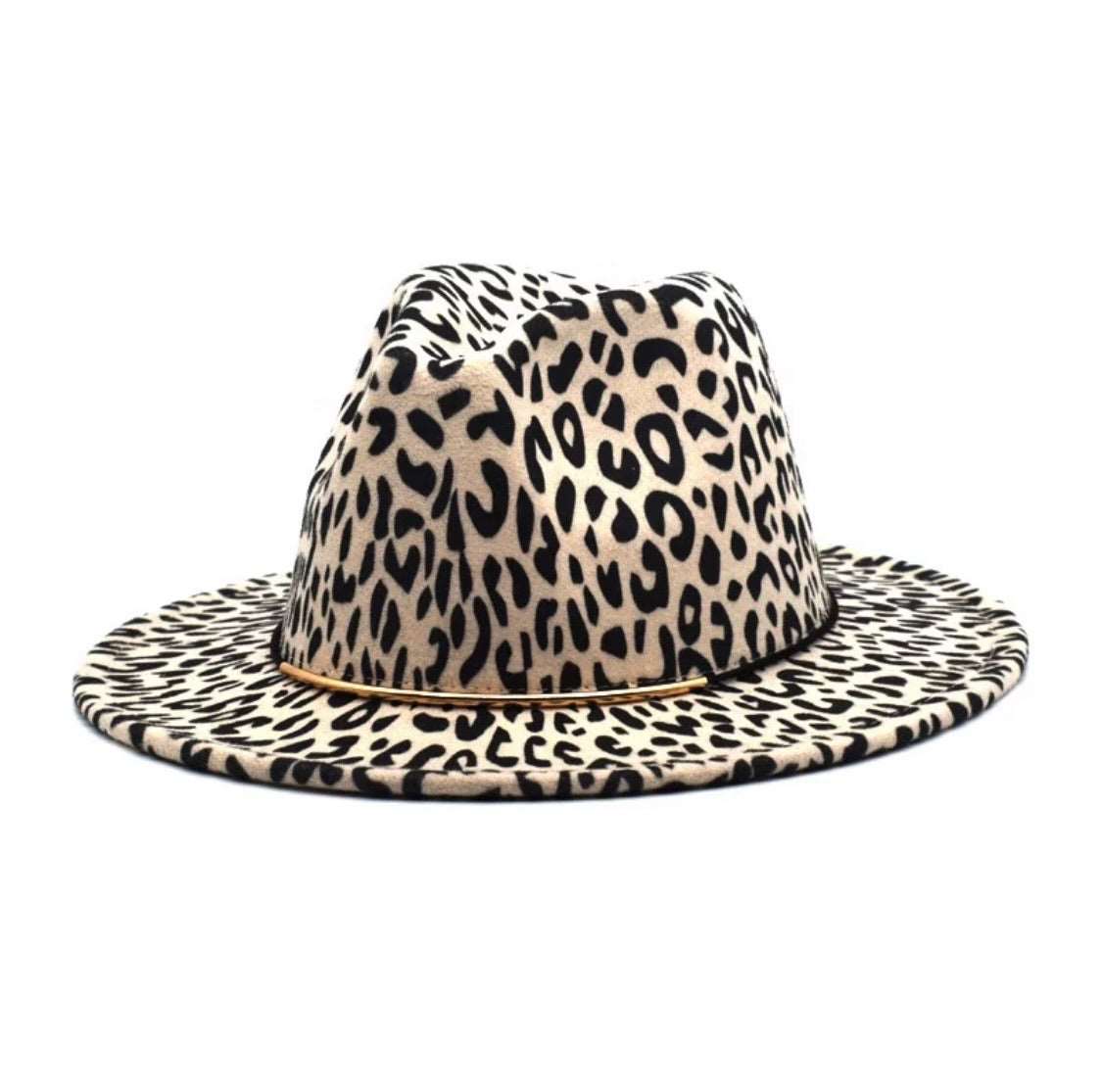 Beige Fedora Hat