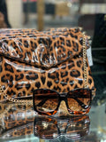 Leopard Chain Purse