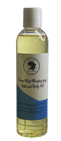 Ocean Mist Moisturizing Bath & Body Oil on white background