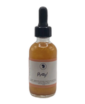 Pretty Shimmer Oil on white background