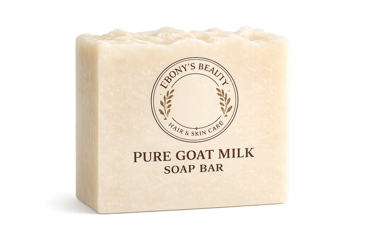 Pure Goat Milk Soap Bar by Ebony's Beauty Hair & Skin Care