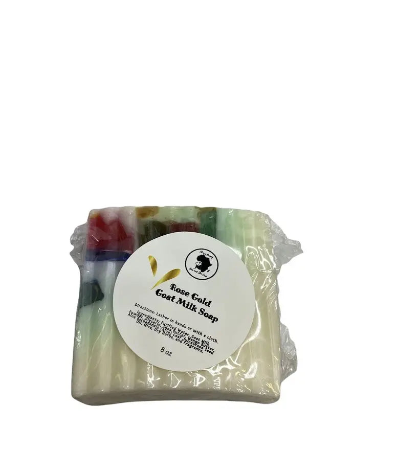 Rose Gold Goat Milk Soap by Ebony's Beauty Hair & Skin Care