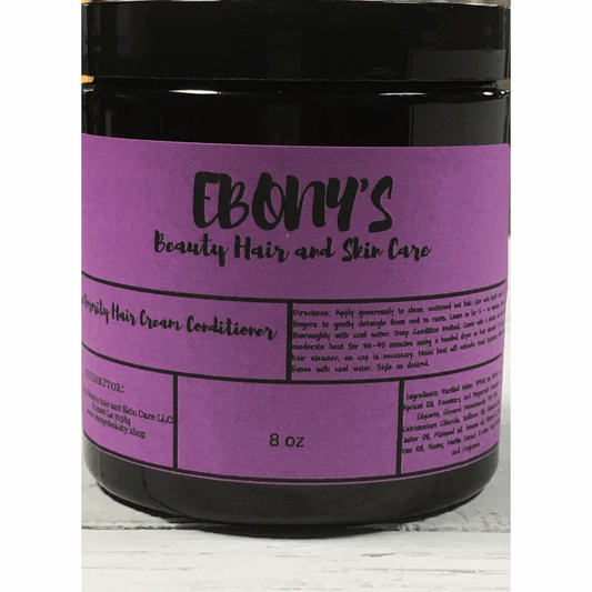 Low Porosity Hair Cream Conditioner - Ebony's Beauty Hair and Skin Care LLC