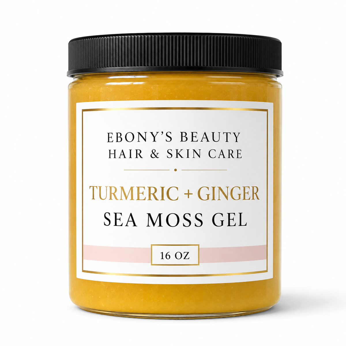Turmeric and Ginger Sea Moss Gel by Ebony's Beauty Hair & Skin Care