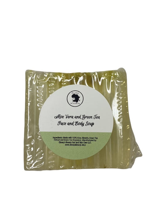 Aloe Vera and Green Tea Soap | Ebony's Beauty Hair and Skin Care LLC