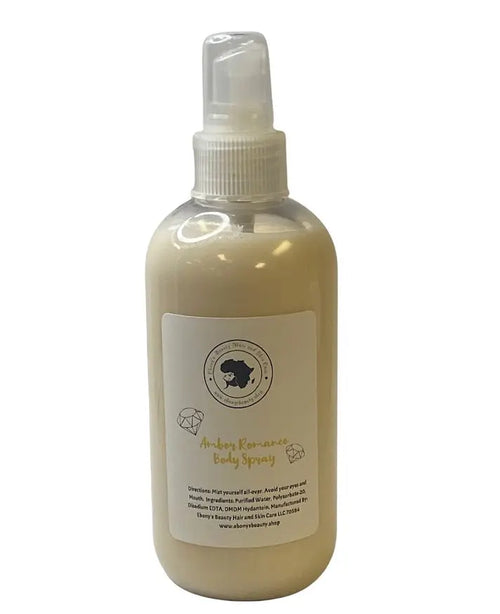 AMBER ROMANCE BODY SPRAY Ebony's Beauty Hair and Skin Care LLC