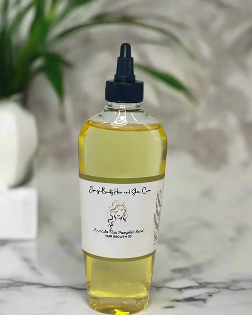 Avocado Flax Pumpkin Seed Hair Growth Oil Ebony's Beauty Hair and Skin Care LLC