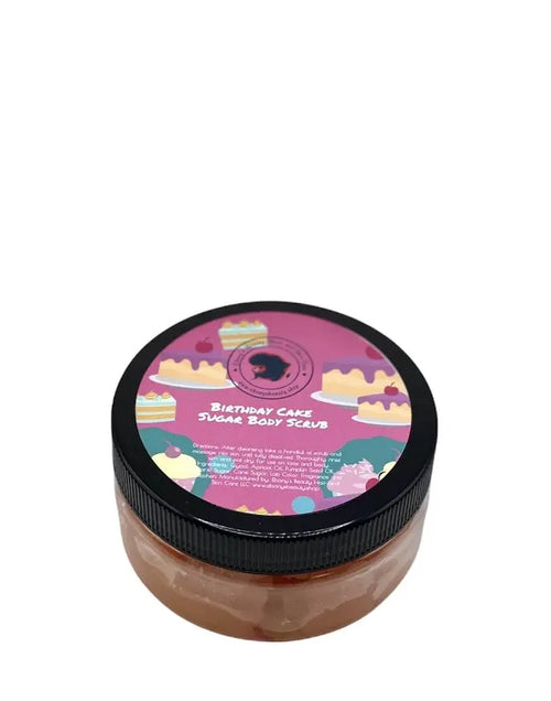 BIRTHDAY CAKE SUGAR BODY SCRUB Ebony's Beauty Hair and Skin Care LLC