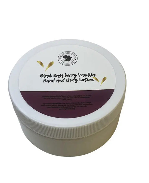 BLACK RASPBERRY VANILLA HAND AND BODY LOTION Ebony's Beauty Hair and Skin Care LLC