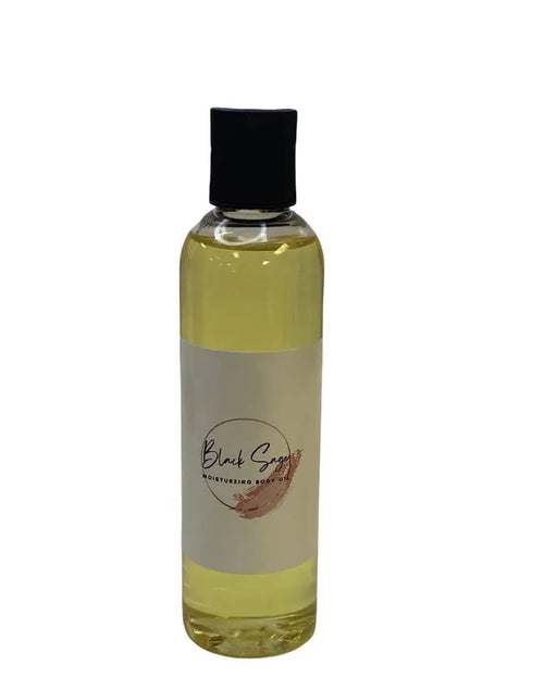 BLACK SAGE BODY OIL Ebony's Beauty Hair and Skin Care LLC