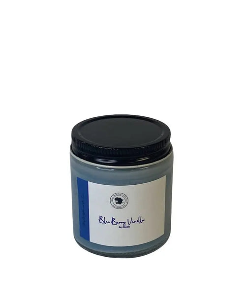 BLUEBERRY VANILLA SOY CANDLE Ebony's Beauty Hair and Skin Care LLC