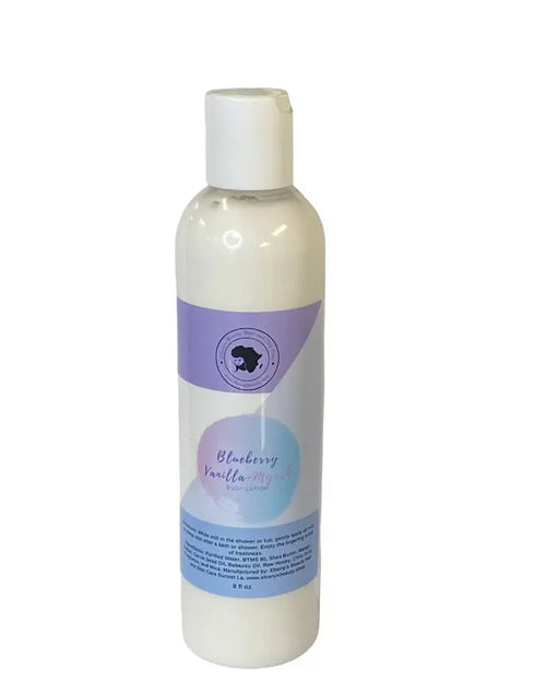 BLUEBERRY VANILLA + MYRRH BODY CREAM Ebony's Beauty Hair and Skin Care LLC
