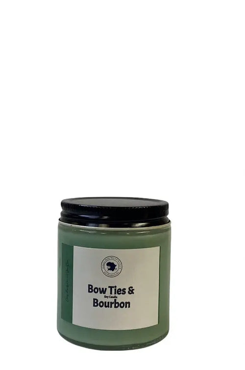 Bow Ties & Bourbon Soy Candle Ebony's Beauty Hair and Skin Care LLC