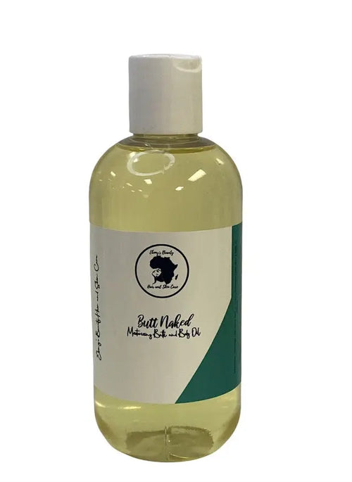 BUTT NAKED MOISTURIZING BATH AND BODY OIL Ebony's Beauty Hair and Skin Care LLC