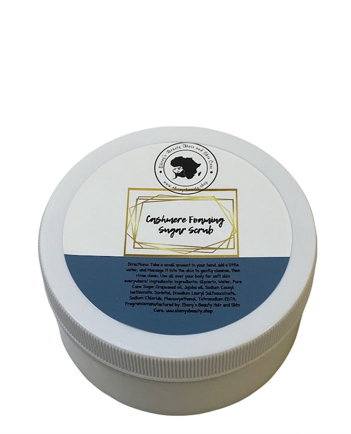 CASHMERE FOAMING SUGAR SCRUB