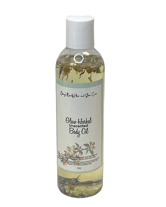 GLOW HERBAL UNSCENTED BODY OIL