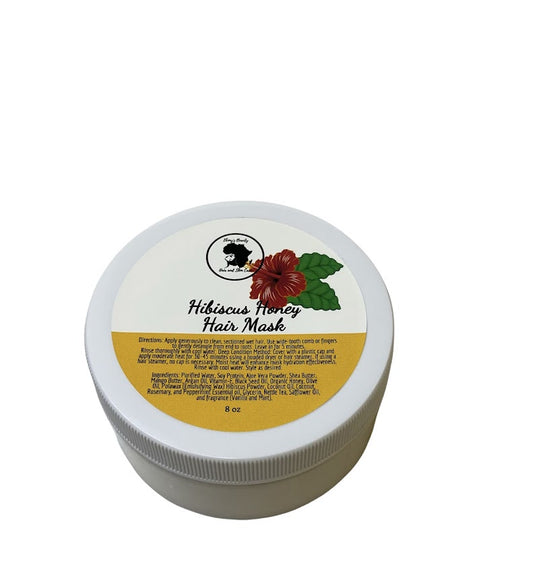 Hibiscus and Honey Hair Mask