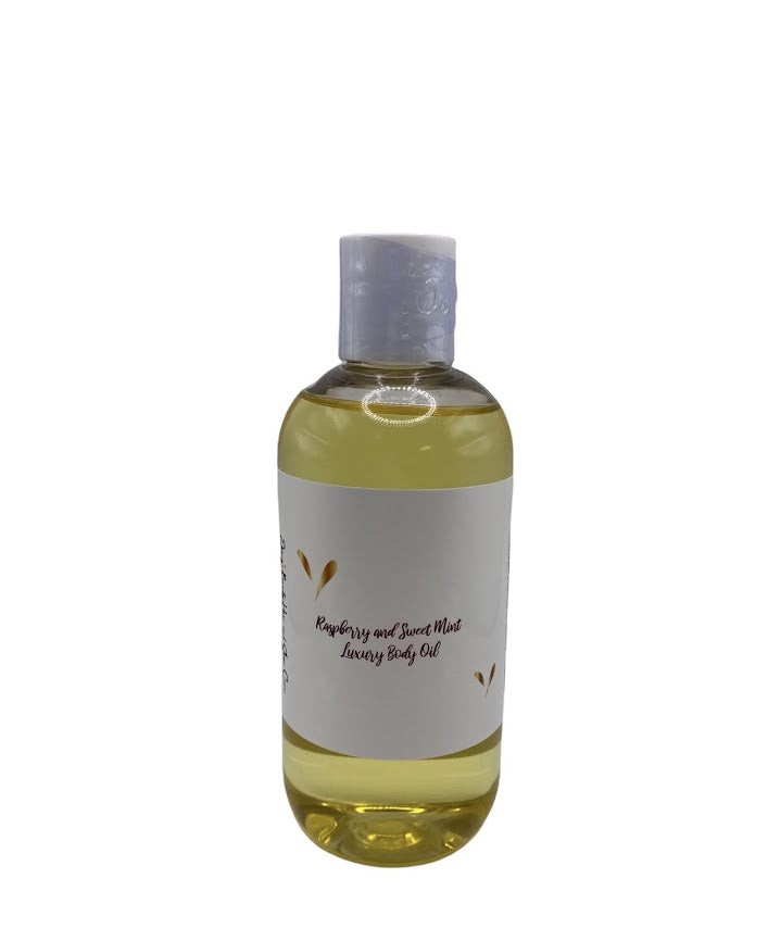 RASPBERRY AND SWEET MINT LUXURY BODY OIL